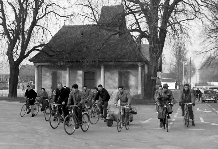 Archives Yverdon-Revue pour Pro vélos 033 Sortie Paillard mars 196